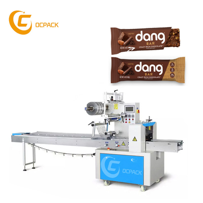 High Speed ​​Automatic GARMENT Chocolate Packing Machine Aluminum Chocolate Bar Wrap Machine